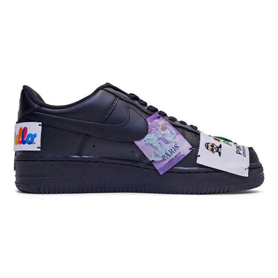 [Custom Men's graffiti art]  Air Force 1 Skateboarding Shoes Men Low-top Multicolor