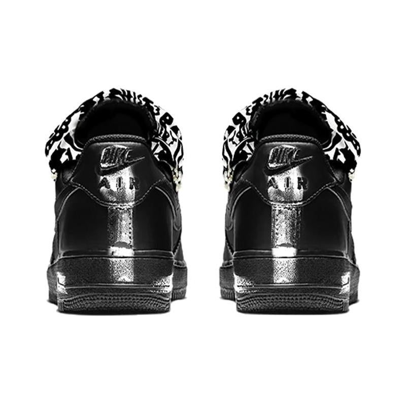[Custom The male cashew flower is black and white]  Air Force 1 Low Skateboarding Shoes Men