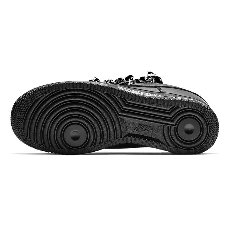 [Custom The male cashew flower is black and white]  Air Force 1 Low Skateboarding Shoes Men