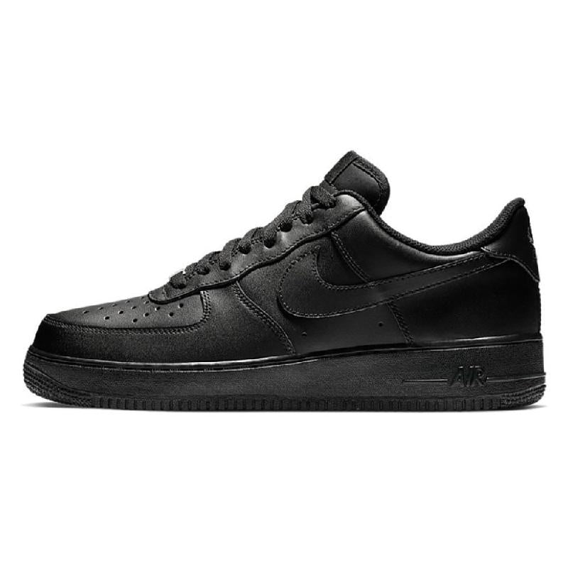 [Custom The AF claw marks are black and yellow]  Air Force 1 Skateboarding Shoes Unisex Low-top Black/Yellow/Red