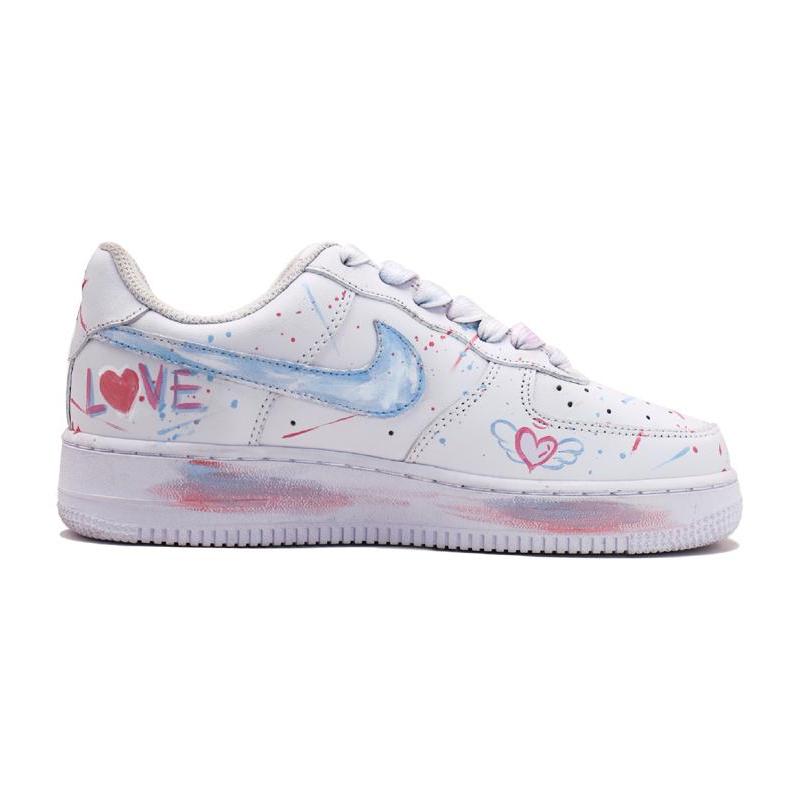 [Custom S man's confession doodle]  Air Force 1 Skateboarding Shoes Men
