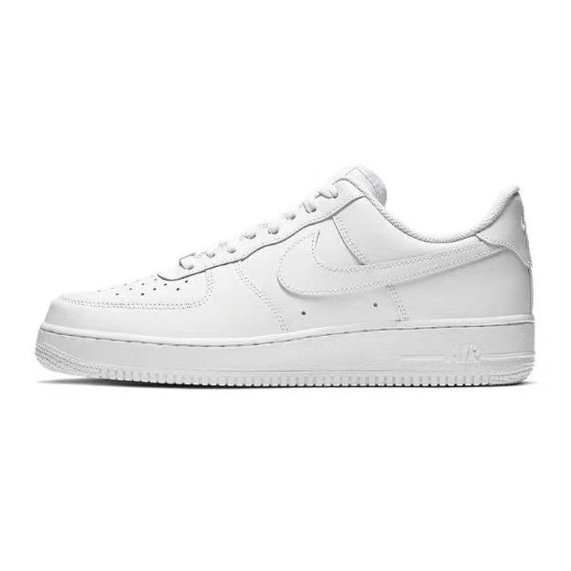 [Custom The men's style for baptism Day is grey and black]  Air Force 1 Skateboarding Shoes Men