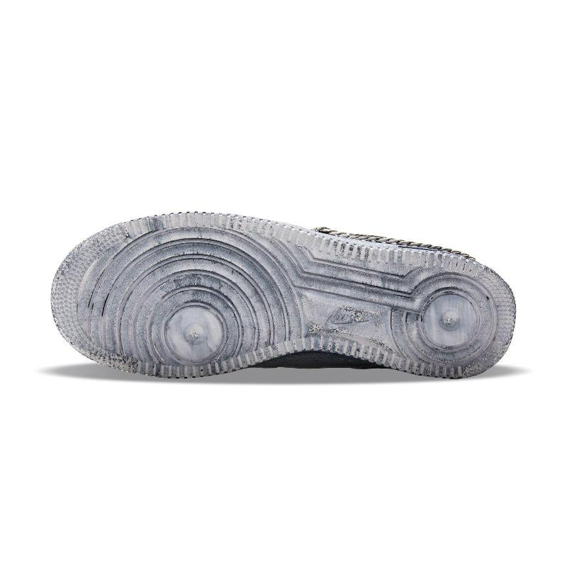[Custom The men's style is dyed with cashew flower grayish-black]  Air Force 1 Skateboarding Shoes Men