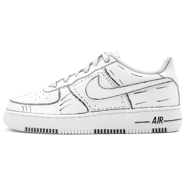 [Custom 2D comics]  Air Force 1 Skateboarding Shoes Unisex