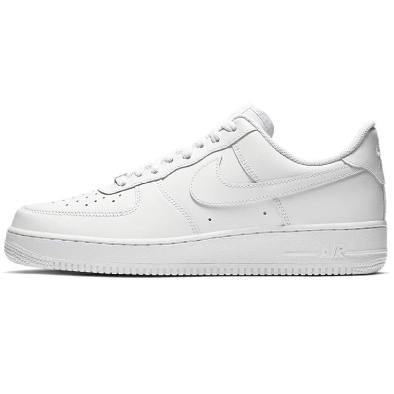 [Custom Muddy path]  Air Force 1 Skateboarding Shoes Men Low-top Brown/White