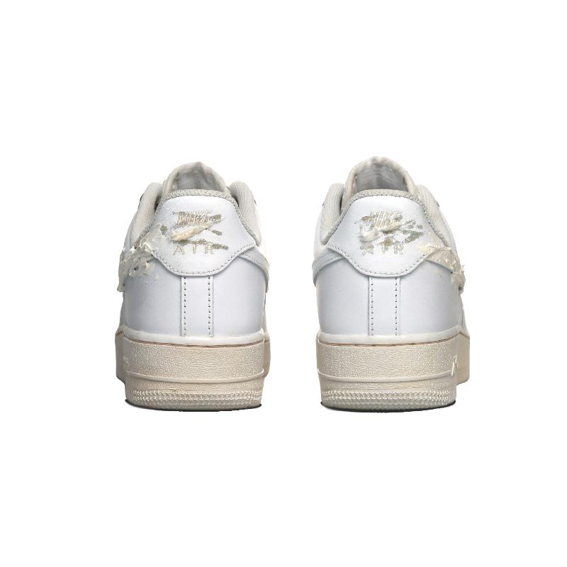 [Custom White mist thorns]  Air Force 1 Skateboarding Shoes Men