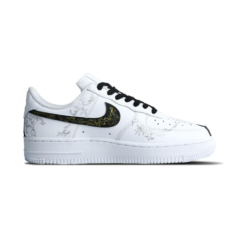 [Custom Taiji Yin and Yang]  Air Force 1 Skateboarding Shoes Men