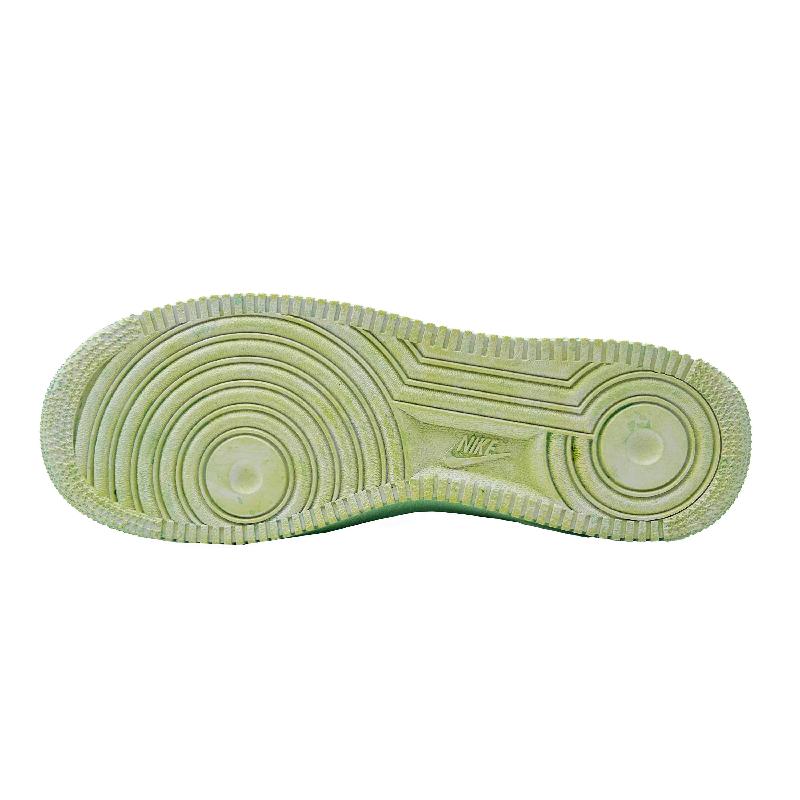 [Custom Duckweed]  Air Force 1 Skateboarding Shoes Men Low-top Green