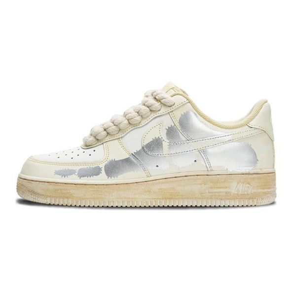 [Custom AF1 Desert remains]  Air Force 1 Skateboarding Shoes Men