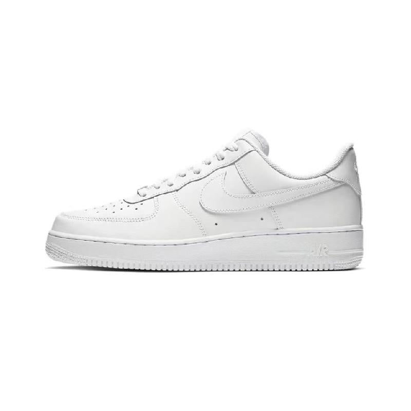 [Custom A cup of coffee]  Air Force 1 Skateboarding Shoes Unisex Low-top Coffee