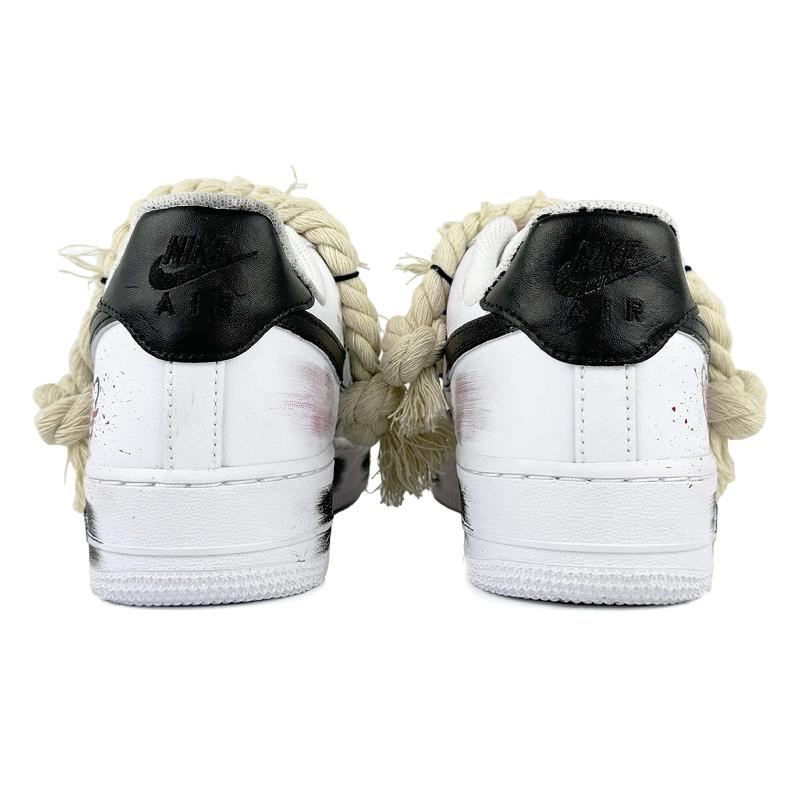 [Custom Violent Little Bear]  Air Force 1 Skateboarding Shoes Men