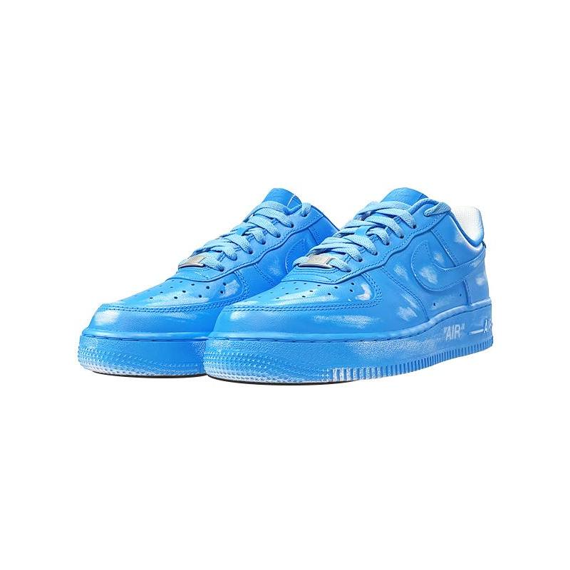 [Custom Blue sky and white clouds]  Air Force 1 Skateboarding Shoes Men