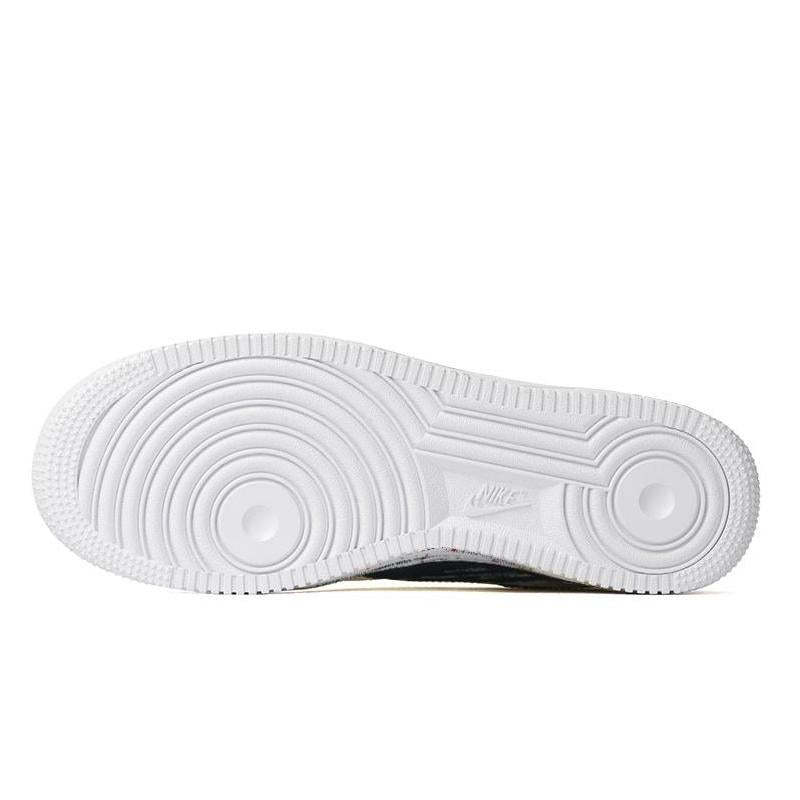 [Custom Low-top mischievous bears for both men and women]  Air Force 1 Skateboard Shoes Unisex Low-Top White