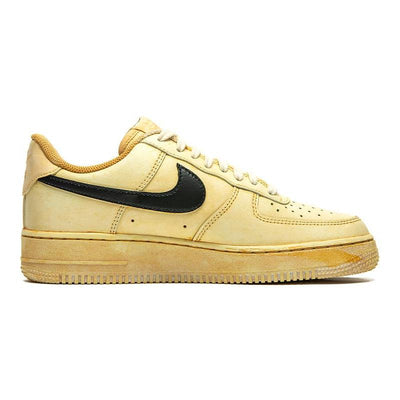 [Custom Men's striped coffee]  Air Force 1 Skateboarding Shoes Men