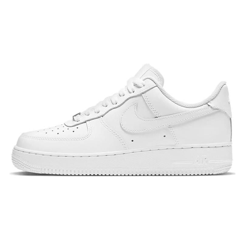 [Custom Men's striped coffee]  Air Force 1 Skateboarding Shoes Men
