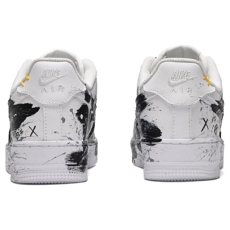 [Custom The male style has black and white arrows]  Air Force 1 Skateboarding Shoes Men