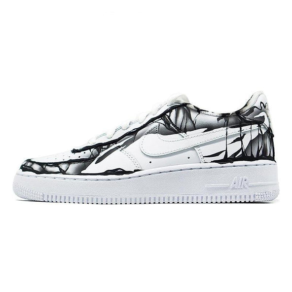 [Custom Men's hand-painted venom]  Air Force 1 Skateboarding Shoes Men