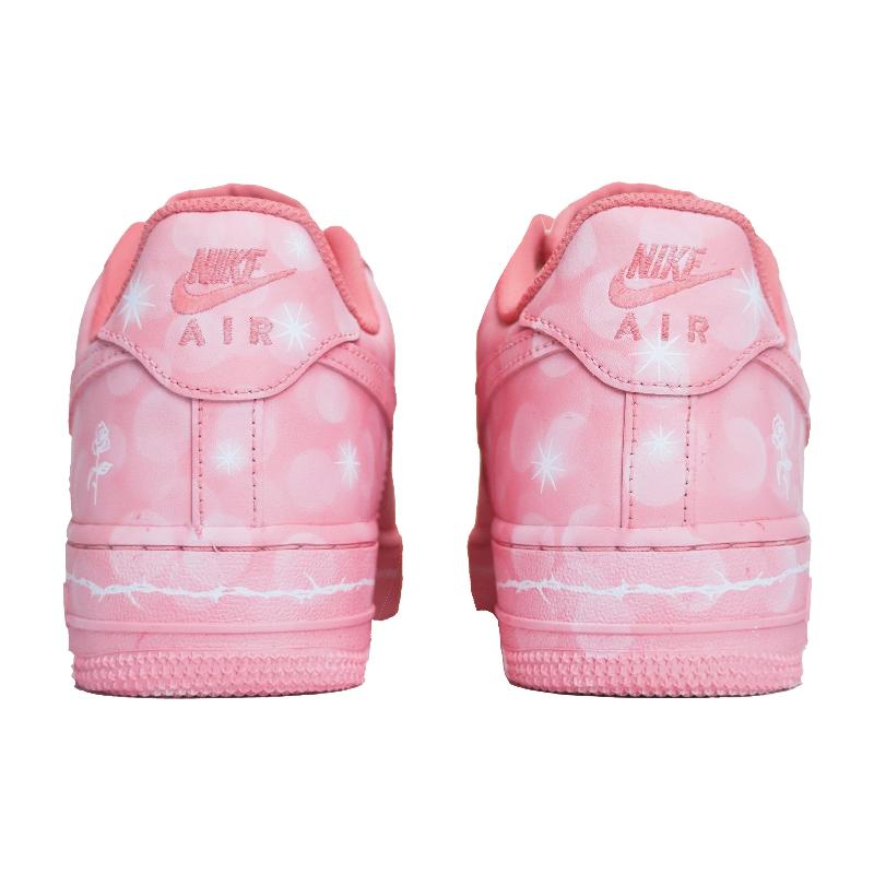 [Custom Saint Valentine stained roses]  Air Force 1 Skateboarding Shoes Men