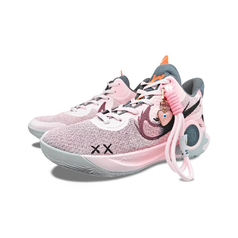 [Custom Heartwarming Moment]  KD Trey 5 IX Basketball Shoes Unisex Low-top White