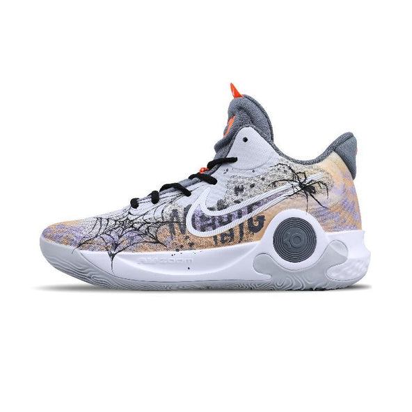[Custom The Curse of Desolation]  KD Trey 5 IX Basketball Shoes Unisex Mid-Top Orange