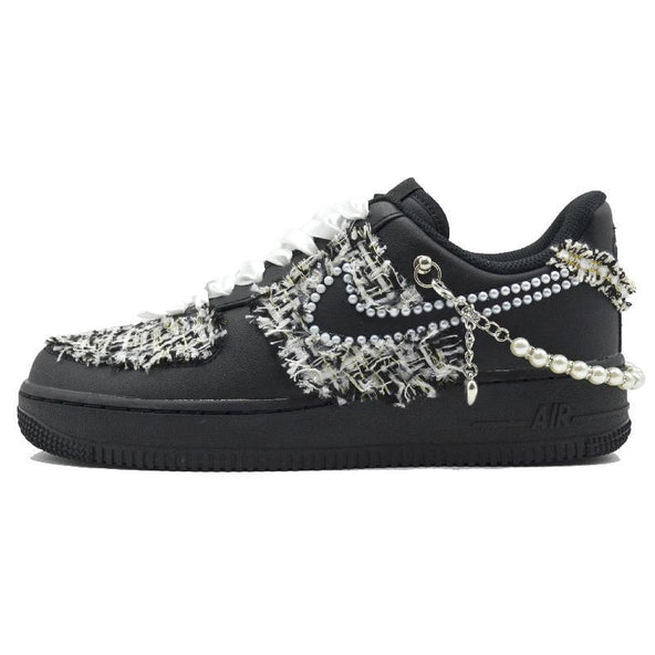 [Custom Ruohuantang - A Thousand pieces of tassels]  Air Force 1 Skateboarding Shoes Women's