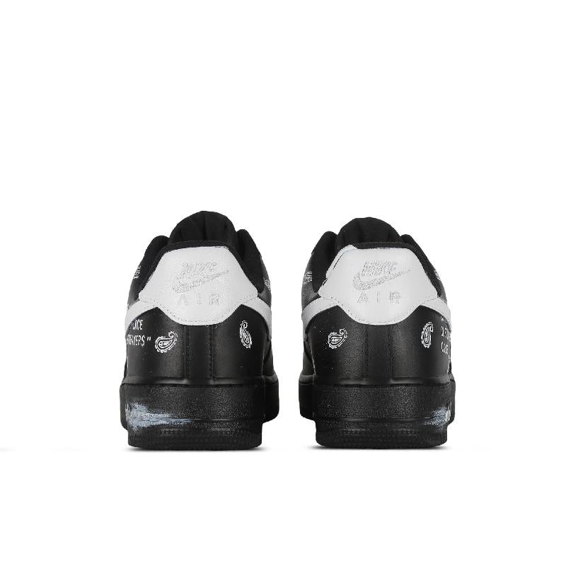 [Custom The origin of the female style]  Air Force 1 Origin Slip-Resistant Coverage Low-Top Skateboard Shoes Women's Black