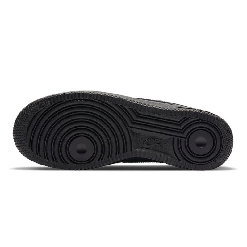 [Custom Female style of frozen soil bone]  Air Force 1 Skateboarding Shoes Women's Low-top Black