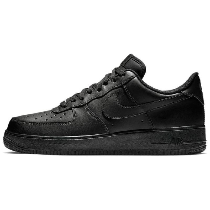 [Custom Stay up late]  Air Force 1 Skateboard Shoes Women's Low-Top Black
