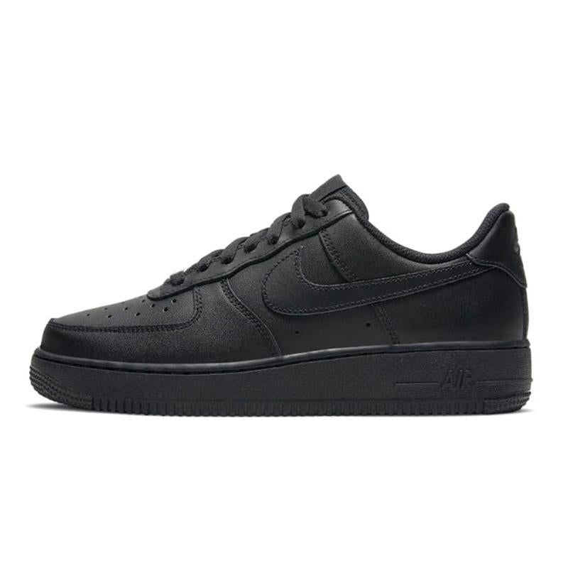 [Custom A female Christmas Eve bear in black and orange]  Air Force 1 Skateboarding Shoes Women's