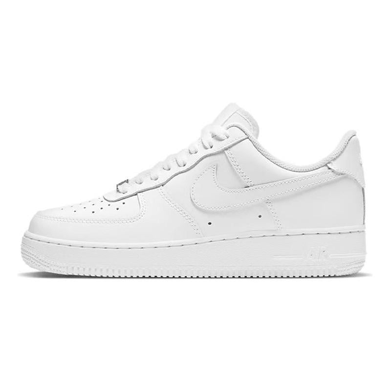 [Custom Denim retro gradient blue C]  Air Force 1 Skateboarding Shoes Women's Low-top Blue/beige