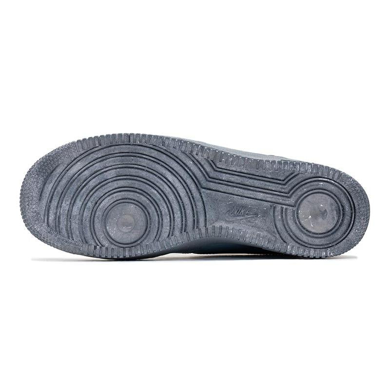 [Custom Women's gradient cloud grayish blue]  Air Force 1 Skateboarding Shoes Women's Low-top Grey/Blue
