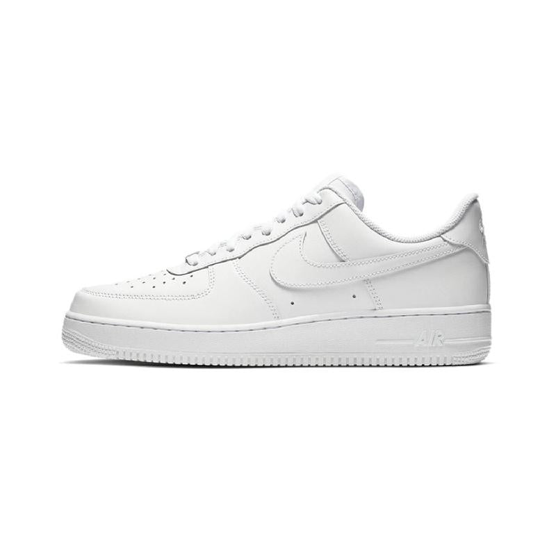 [Custom Sunset Flying Car]  Air Force 1 Skateboarding Shoes Women's Low-top White/Orange