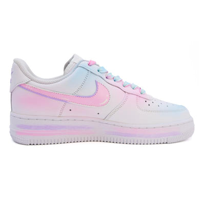 [Custom Marshmallow A068]  Air Force 1 Skateboarding Shoes Women's