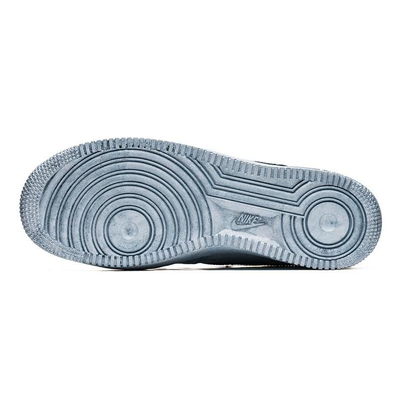 [Custom Women's style and light blue]  Air Force 1 Skateboarding Shoes Women's Low-top Light Blue