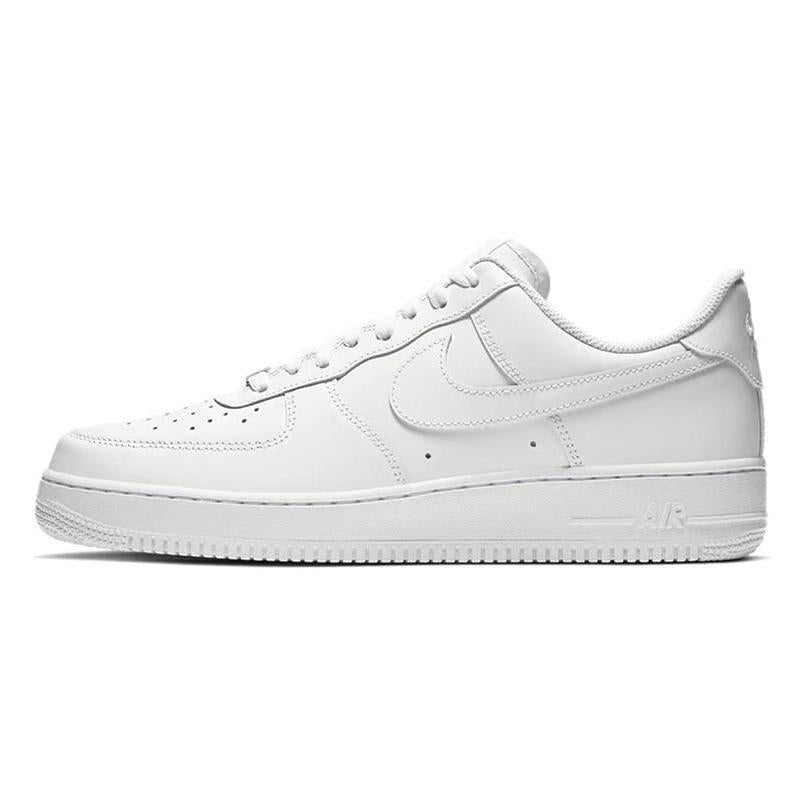 [Custom Abstract painting for women in light blue]  Air Force 1 Skateboarding Shoes Women's Low-top Light Blue