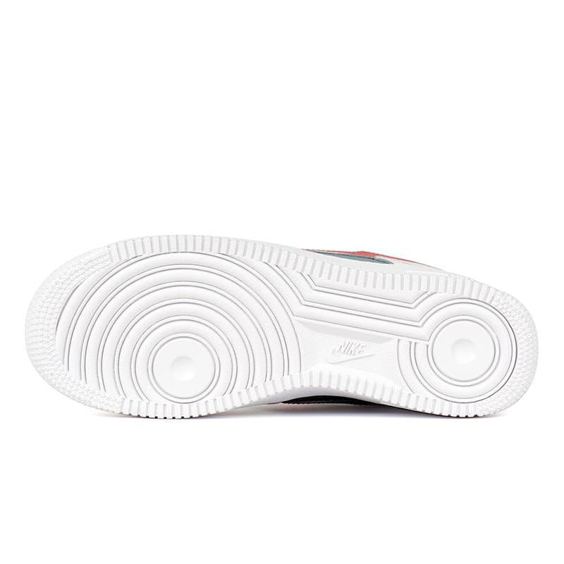 [Custom Women's low-top Xiangyun wedding shoes in red gold]  Air Force 1 Skateboarding Shoes Women's