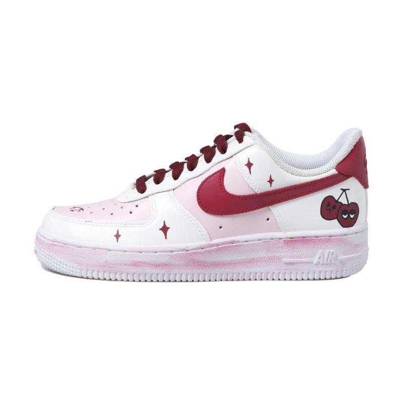 Cherry -  Air Force 1 Skateboarding Shoes Women's