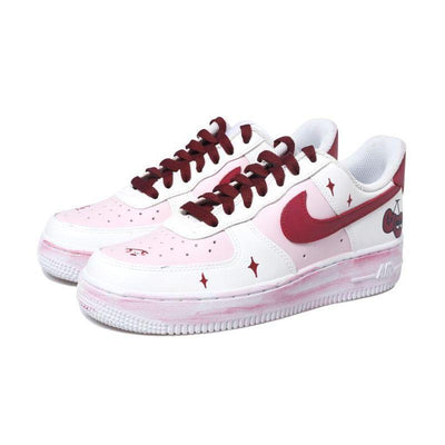 Cherry -  Air Force 1 Skateboarding Shoes Women's