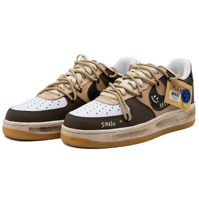 [Custom Graffiti Handbag]  Air Force 1 Skateboarding Shoes Unisex
