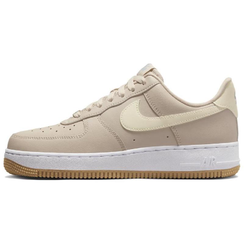 [Custom Christmas party]  Air Force 1 Skateboarding Shoes Women's Low-top Brown/brown/beige/red/green/white