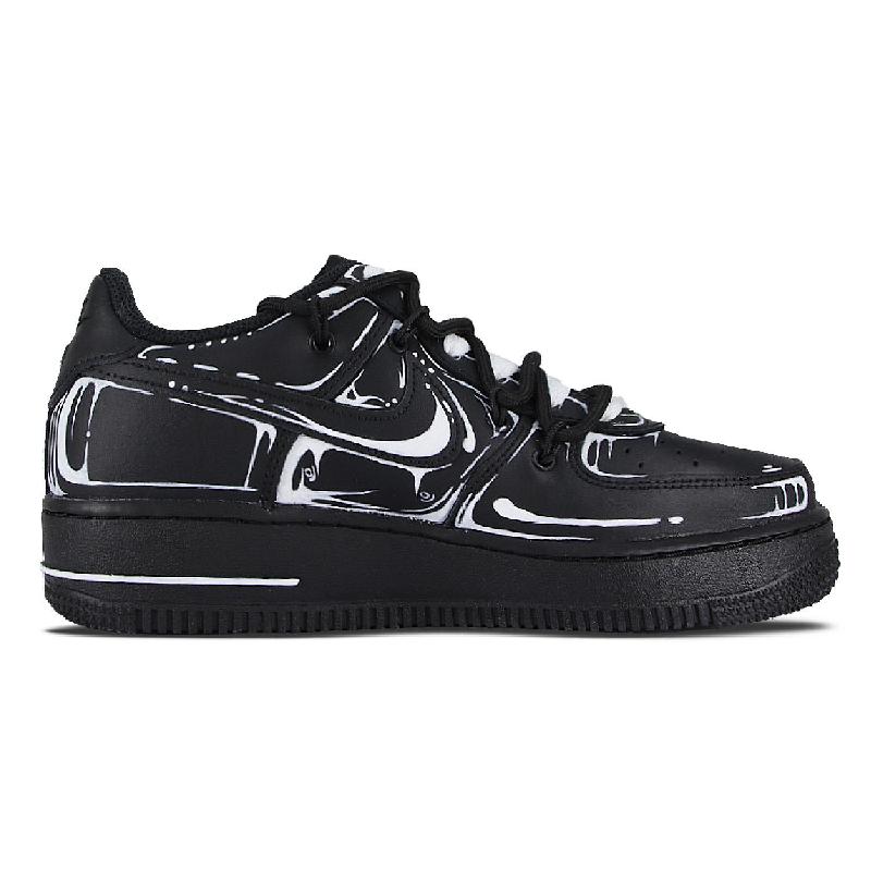 [Custom A Feast of Decay]  Air Force 1 Skateboarding Shoes Women's Low-top White