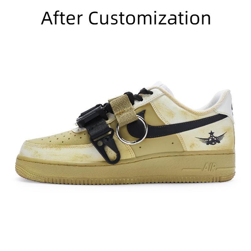 [Custom Female top-secret force] Nike Air Force 1 Skateboarding Shoes Women's