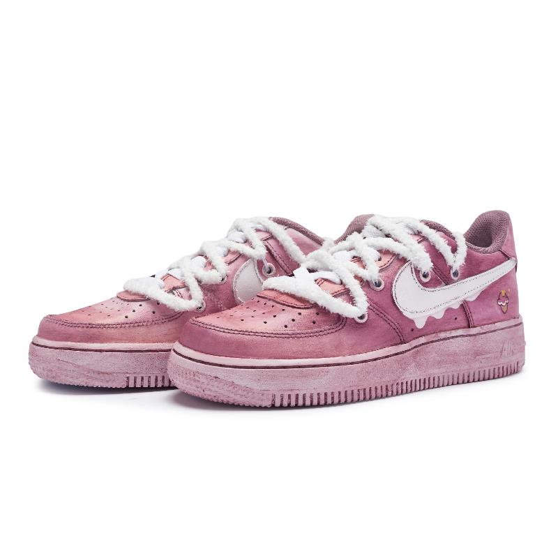 [Custom The ice cream for women melts]  Air Force 1 Skateboarding Shoes Women's