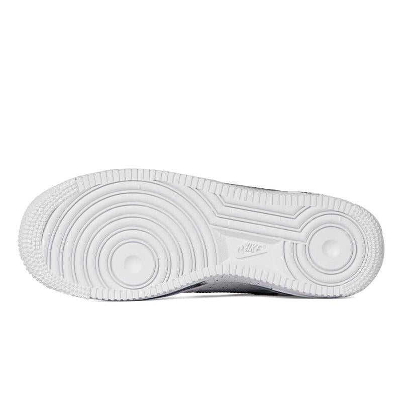 [Custom Women's spray-painted attitude sneakers in white]  Air Force 1 Skateboarding Shoes Women's