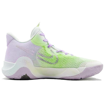 [Custom The fallen cherry blossoms are a riot of green]  KD Trey 5 IX Vintage Basketball Shoes Unisex Low-top Green