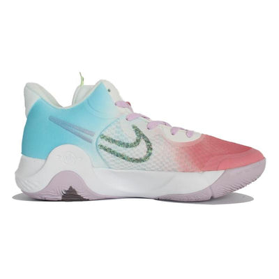 [Custom The candy is super sweet]  KD Trey 5 IX Vintage Basketball Shoes Unisex Mid-top White/purple