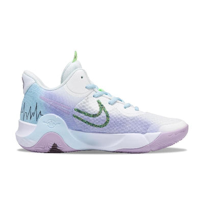 [Custom Summer Star Trails]  KD Trey 5 IX Vintage Basketball Shoes Unisex Mid-Top Blue/Pink