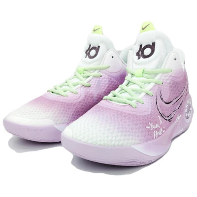 [Custom OK]  KD Trey 5 IX Vintage Basketball Shoes Unisex Mid-top White