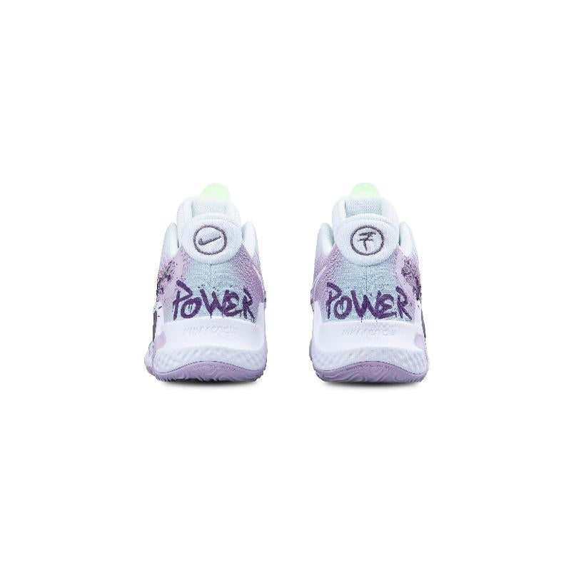 [Custom Unicorn Dewdrop]  KD Trey 5 IX Vintage Basketball Shoes Men Mid-top White/Purple