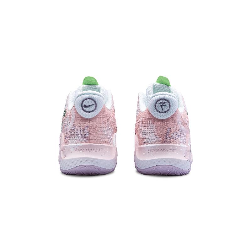 [Custom The late night is quiet and the years are fragrant]  KD Trey 5 IX Vintage Basketball Shoes Unisex Low-top White/green/yellow